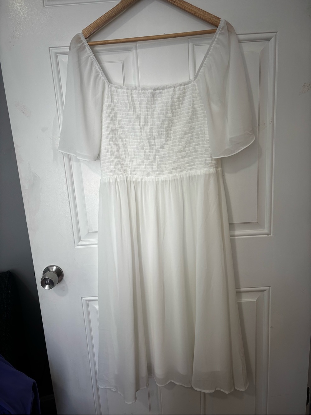 Baltic Børn Colette sweetheart midi dress white XL NWT bridal graduation wedding - Picture 6 of 12
